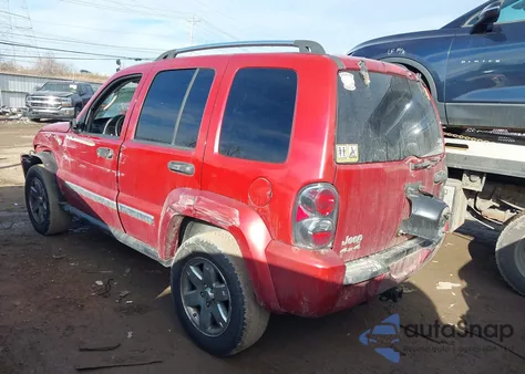2007 Jeep Liberty Limited Edition z USA, uszkodzony, nr VIN 1J4GL58K87W508548